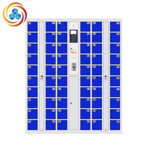 ตู้ล็อกเกอร์อัจฉริยะ TALONGJ LYYC Cdg060 60 ช่อง พร้อมระบบปิดประตูอัตโนมัติ  ที่ชาร์จโทรศัพท์มือถือ  แบบติดตั้งบนพื้น สำหรับใช้งานเชิงพาณิชย์ - Product Image 3