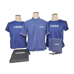 Design <b>Explosive</b> New Products Office Supplies Breathable T-shirt Promotional Corporate Gift Set With Note Books - Product Image 2