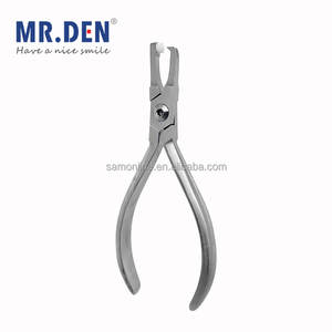 Di alta qualità ortodontico dentale Moalr <span class=keywords><strong>Band</strong></span> lever pinza lunga banda posteriore rimozione forcipe staffa in acciaio manuale - Product Image 5