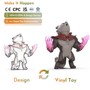 OEM su misura giocattolo del fumetto <span class=keywords><strong>3D</strong></span> PVC stampato <span class=keywords><strong>Action</strong></span> <span class=keywords><strong>Figure</strong></span> arte plastica vinile figura dal Designer - Product Image 2