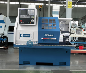 Estructura de cama plana de la máquina de torno CNC <span class=keywords><strong>horizontal</strong></span> Luzhong CK6120 para mecanizado ligero - Product Image 3