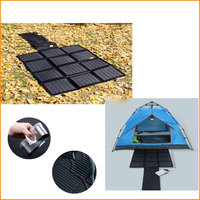 Panneau solaire pliable CIGS 40w 80w 210w, panneau solaire flexible pliable pour kit de panneau solaire portable