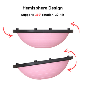 Gymbopro nuevo diseño plegable para un almacenamiento más fácil Half Ball <span class=keywords><strong>bosu</strong></span> Balance Trainer - Product Image 3