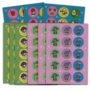Accesorios para Velas Aromáticas, Libro de Pegatinas de Actividades con Aroma a Frutas Personalizado para Niños, Pegatinas para Rascar y Oler de Larga Duración - Product Image 2