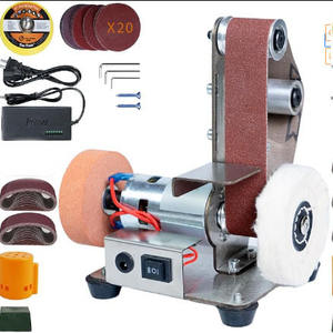 Ponceuse à bande et affûteur de couteaux Sailboat 12V rechargeable, avec meule abrasive multi-grains, en alliage d'aluminium, multifonctionnel - Product Image 1