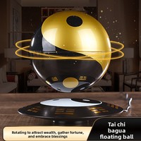 Ornement Tai Chi Bagua, sphère rotative, salon, bureau, attirant la richesse et la fortune, décoration de la maison, lévitation magnétique, nouveauté