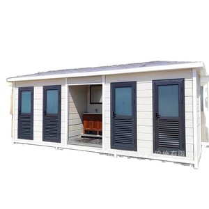 Baño Portátil de Panel Sándwich, Diseño Moderno, Ecológico, para Uso en Atracciones Turísticas - Product Image 1