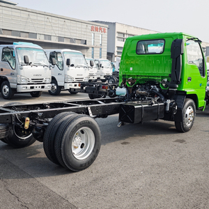 รถบรรทุกอีซูซุ คิงหลิง 600P สีเขียว แบบแค็บเดี่ยว 100P แชสซีส์ บรรทุกได้ 3 4 5 ตัน เครื่องยนต์ดีเซลยูโร 6 ขับเคลื่อน 4x2 พวงมาลัยซ้าย - Product Image 6