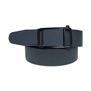 <span class=keywords><strong>Ceinture</strong></span> en cuir de vache véritable décontractée pour affaires personnalisable avec boucle <span class=keywords><strong>automatique</strong></span> en alliage, style tendance, logo personnalisable - Product Image 5