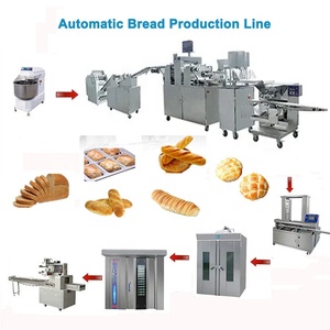 Línea de producción automática de pan tostado francés, Baguette, <span class=keywords><strong>planta</strong></span> de panadería, uso de fábrica - Product Image 1