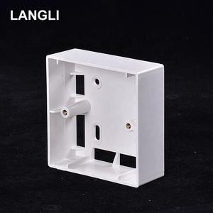 英国規格PVCプラスチック防火PVCプッシュフラッシュ壁掛けスイッチボックスジャンクションボックスフラッシュボックス - Product Image 3