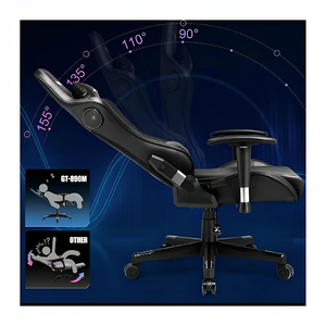 Ghế đua chơi game văn phòng máy tính chất lượng cao giá sỉ rẻ có tựa chân và đèn - Product Image 5