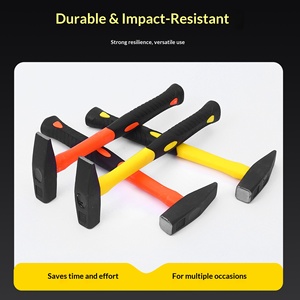 <span class=keywords><strong>Marteau</strong></span> <span class=keywords><strong>de</strong></span> charpentier à tête plate en forme <span class=keywords><strong>de</strong></span> bec <span class=keywords><strong>de</strong></span> canard, avec manche en plastique, anti-vibration, antidérapant, poignée bicolore, pour la construction - Product Image 4