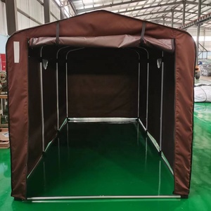 Cobertizo para <span class=keywords><strong>Bicicletas</strong></span> Baosheng, Estructura Ligera de Aleación de Aluminio con Cubierta de PVC Impermeable y Resistente a los Rayos UV para Estacionamiento de <span class=keywords><strong>Bicicletas</strong></span> - Product Image 3