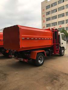 Nouveau <span class=keywords><strong>camion</strong></span> poubelle diesel 4x2 à transmission manuelle avec chargement latéral, norme d'émission Euro 3, chargeur à benne - Product Image 3