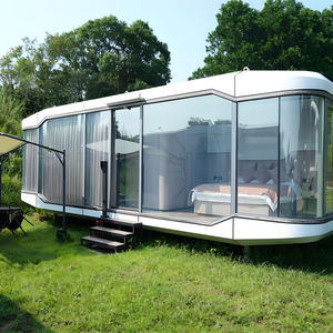 Casa Cápsula Inteligente Personalizable para Exteriores, Vivienda Móvil Eficiente y Elegante para Villa o Parque - Product Image 3
