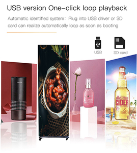 P1.25 P1.53 P1.86 P2.5 ticari reklamlar ekran Led reklam oyuncu duvara montaj medya oynatıcı <span class=keywords><strong>Poster</strong></span> dijital tabela ve görüntüler