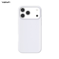 Coques en silicone liquide souple VAWI S002 pour iPhone 14 15 16 17 18 Pro avec doublure en microfibre ultra-fine, vente en gros, personnalisation du logo