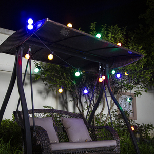 <span class=keywords><strong>Guirnalda</strong></span> de luces Led de Navidad para exteriores, luces de decoración de fiesta de boda, bola redonda - Product Image 2