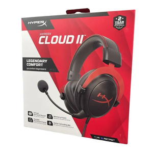 Cuffie <span class=keywords><strong>Gaming</strong></span> Cablate <span class=keywords><strong>HyperX</strong></span> Cloud 2 II con Driver Dinamico, Audio Surround HiFi 7.1 e Microfono per PC/PS4 - Product Image 5