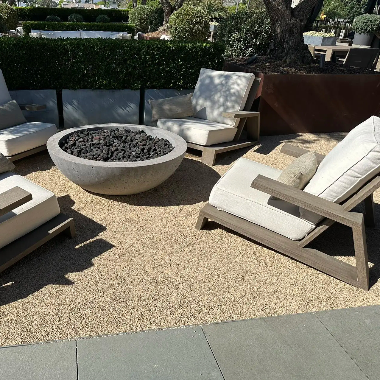 Modern Wholesale Luxury solid Teak Natural Wooden Frame Garden Patio Outdoor Couch Sofa