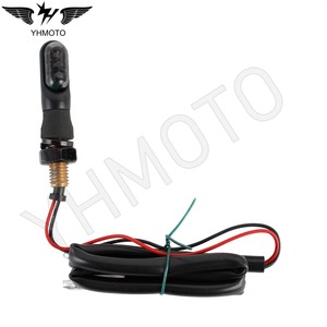 ไฟเลี้ยว LED ขนาดเล็ก YHMOTO ระบบไฟกระพริบสำหรับ Kawasaki Yamaha KTM Honda Suzuki กระแสตรง 12V - Product Image 2