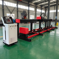 Machine de découpe plasma CNC automatique pour tubes en métal, acier inoxydable, aluminium, système de haute précision avec certification CE