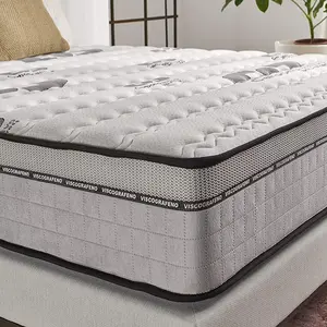 spring rolled up mattress Single Spring Mattress with Air Buffer Spring Gel Memory slowly Foam high quality Mattresses Bedroom