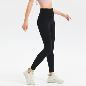 Wholesale Women's High Waist Yoga <b>Leggings</b> <b>Butt</b> <b>Lifting</b> Workout Pants No Camel Toe Buttery Soft Slim Fit Running Fitness Pants - Product Image 6