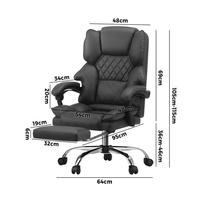 Chaise de jeu à bas prix pour PC, personnalisable, avec repose-pieds, inclinable à 150° pour les joueurs débutants
