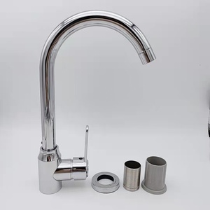 <span class=keywords><strong>Robinet</strong></span> de cuisine de haute qualité, fait main, en acier inoxydable, finition chromée, avec cartouche de valve, monocommande - Product Image 6