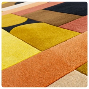 Chất Lượng Cao Len Thảm Hiện Đại Gân Sọc Thảm Thân Thiện Không Trượt Cho Trong Nhà Sử Dụng Tập Thể Dục Thân Thiện Thảm - Product Image 2