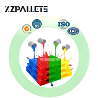 Palette en plastique légère pour entrepôt, exportation, usine industrielle, en promotion