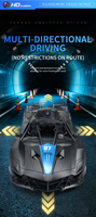 2,4G Ferngesteuertes Rennauto mit HD-Kamera FPV VR-Brille Coole Sprühfunktion RC-Auto-Spielzeug für Kinder