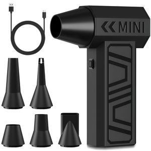 Dépoussiéreur à air comprimé 105,000 tr/min Super Power électrique, mini souffleur réglable à 3 vitesses avec charge rapide, souffleur de poussière - Product Image 1