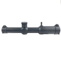 Lunette de chasse personnalisée 1-4x24 SFP, grossissement 1x~4x, diamètre du tube 24 mm, lunettes LPVO