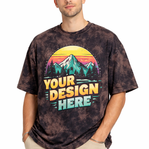 เสื้อยืดโอเวอร์ไซส์ผ้าคอตตอนหนานุ่มสไตล์วินเทจสตรีทแวร์ พิมพ์ลายกราฟิกตามสั่งแบบ OEM - Product Image 1