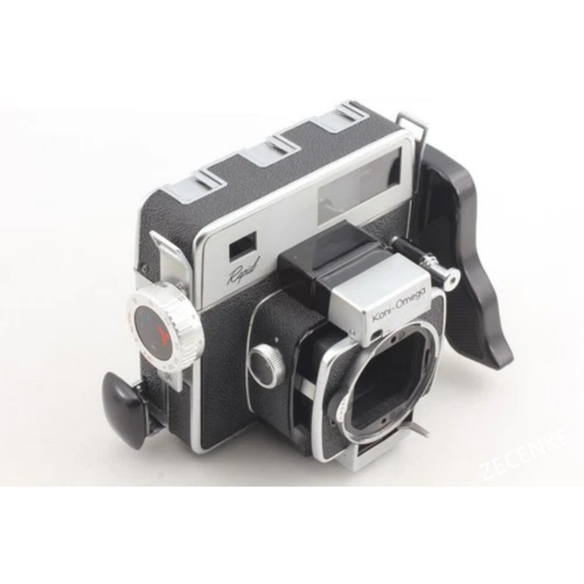 Konica Koni Omega Rapid 6x7 Film Camera Hexanon 90mm F/3.5 Used