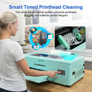 EraSmart Stampante Digitale Tessile <span class=keywords><strong>DTF</strong></span> per T-Shirt 35 cm A3 con Pellicola PET 13 Pollici, Agitatore e Essiccatore Modello 1390 - Product Image 2