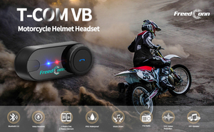 <span class=keywords><strong>FreedConn</strong></span>-Auriculares intercomunicadores para motocicleta, dispositivo para 2 personas, IPX6, 12 horas de tiempo de conversación, resistente al agua - Product Image 5