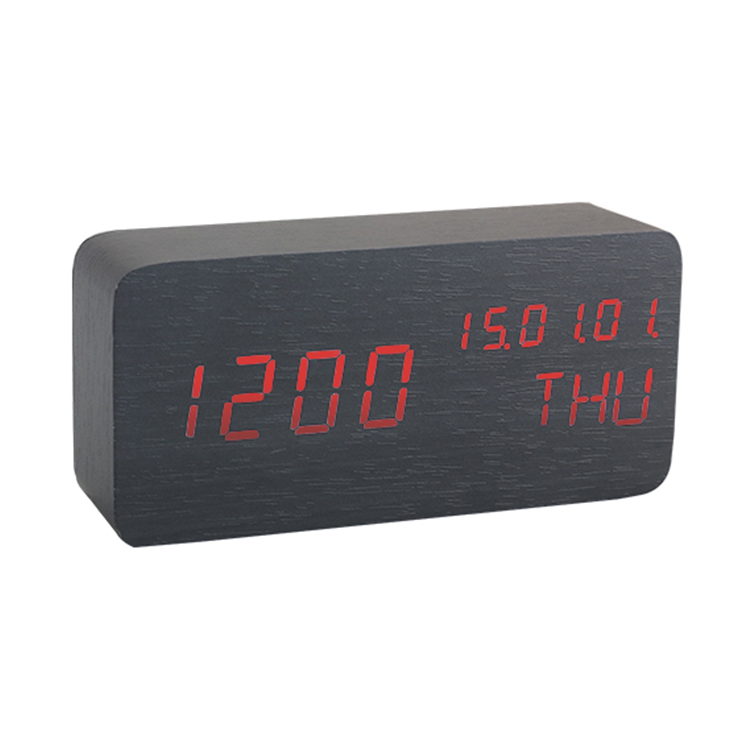 Madera/Negro/Blanco/Brown + luz llevada roja