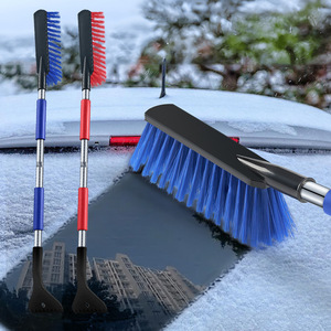 Cepillo para Nieve Kaiyoujie, Telescópico y Extensible, Raspador de Hielo, Herramienta para Remover Nieve del Coche, Uso Invernal - Product Image 1