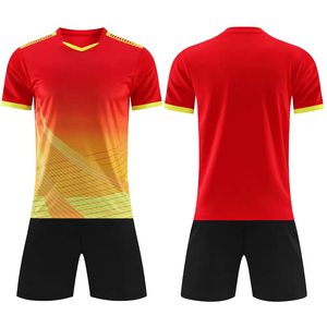 Jersey Sepak Bola yang Dapat Dikustomisasi, Kaos Sepak Bola Bergaris, Seragam Sepak Bola, Jersey Sepak Bola Grosir, Jersey Sepak Bola Polos - Product Image 4