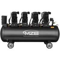 Compresor de Aire Móvil Sin Aceite, Personalizado para Exportación, Industrial, Silencioso, de Bajo Ruido, para Reparación de Automóviles, Carpintería, Sandblasting, Pintura de Piedra