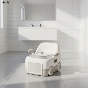 Siège de toilette portable haut de gamme pour bébé / Siège de toilette pour enfant / Nouveau siège de toilette pour voiture 3 en 1 multifonctionnel avec coussin souple - Product Image 1