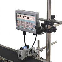 Impresora de Inyección de Tinta Tij de 9 Pulgadas con Cinta Transportadora Ancha, Máquina Automática de Codificación por Lotes, Máquina de Codificación de Número de Lote y Fecha de Caducidad