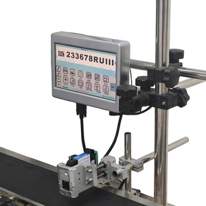 เครื่องพิมพ์อิงค์เจ็ทขนาด 9 นิ้ว พร้อมสายพานลำเลียงแบบกว้าง เครื่องพิมพ์รหัสอัตโนมัติสำหรับการพิมพ์หมายเลขล็อต วันหมดอายุ และรหัสอื่นๆ - Product Image 1