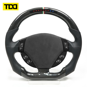 Volante Deportivo TDD Real Nine Light de Fibra de Carbono con LED, Compatible con Maserati - Product Image 1