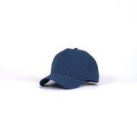 Oem Odm Trending Nieuw Design Touwdecoratie Op Maat Gemaakte 5-Panel Ademende Sport Baseballpet Voor Heren Golf Zomer Sportkleding