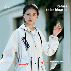 Imperméable unisexe classique et tendance en EVA léger et imperméable pour la moto, la randonnée et le camping - Idéal pour les jours de pluie à l'école - Product Image 2